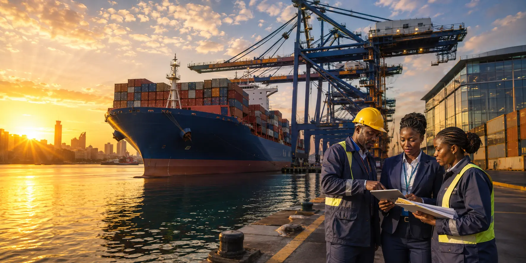 Visuel professionnel LEMZO CARGO — generated-sea